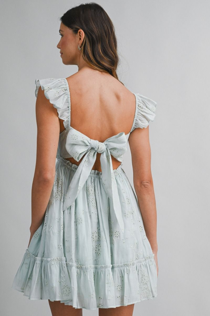Aquamarine Mini Dress