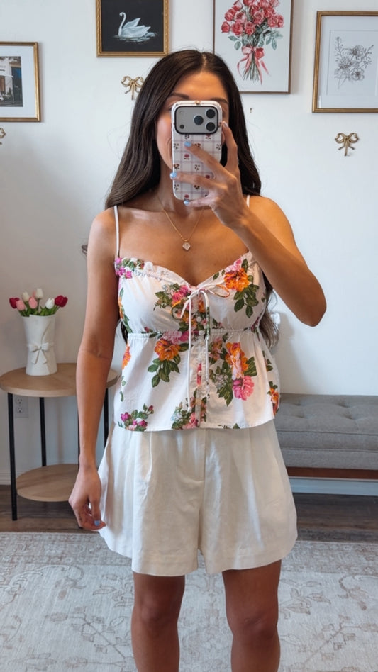 Petal Charm Cami Top