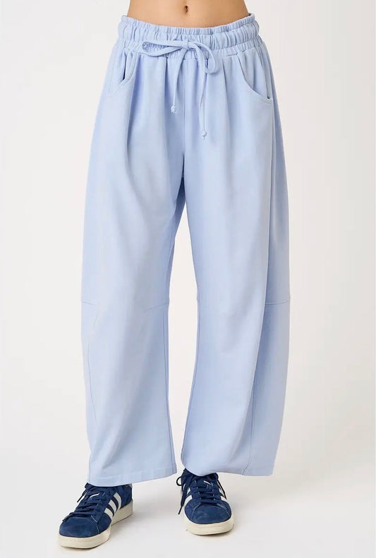 Sky Blue Barrel Lounge Pants