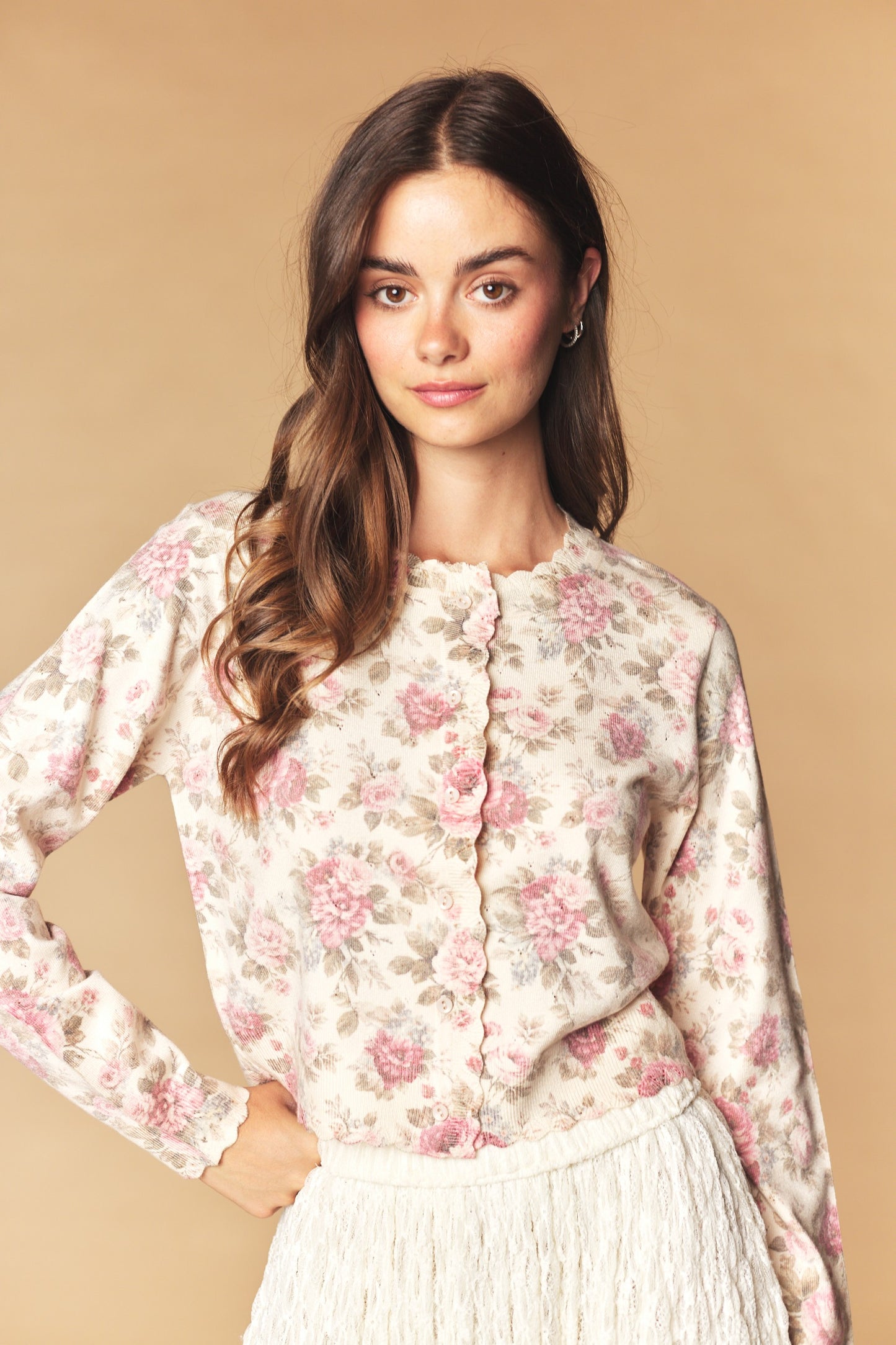 Vintage Rose Cardigan