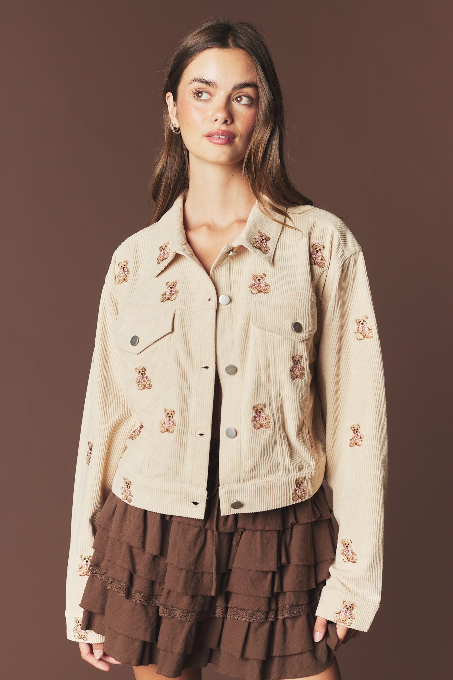Teddy Jacket - Beige