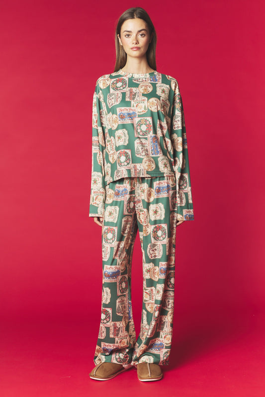 Christmas Market Lounge Set - Green