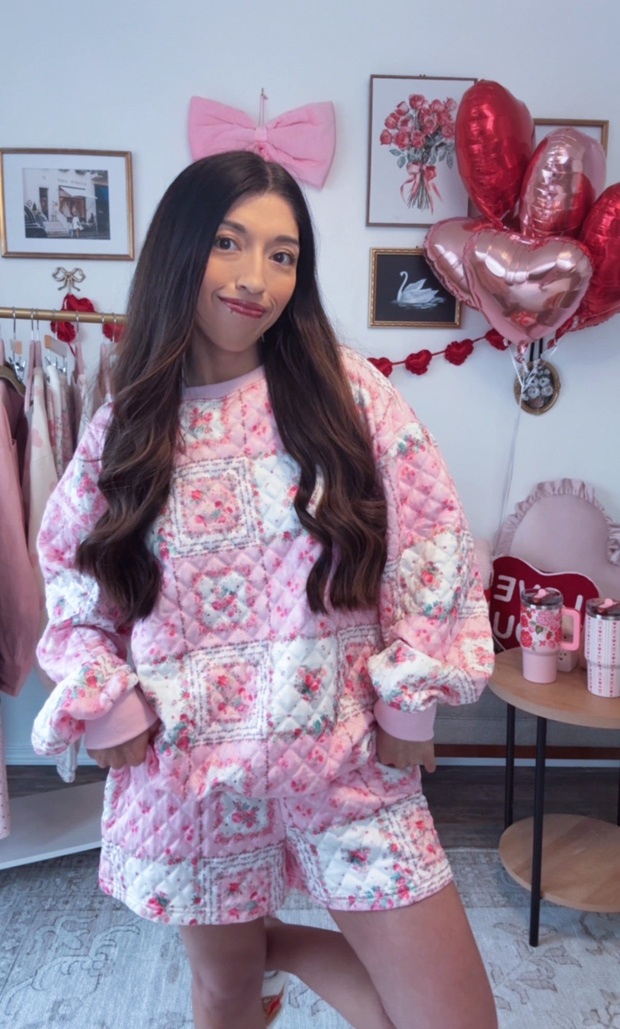 Love in Bloom Quilted Set - Ready to ship