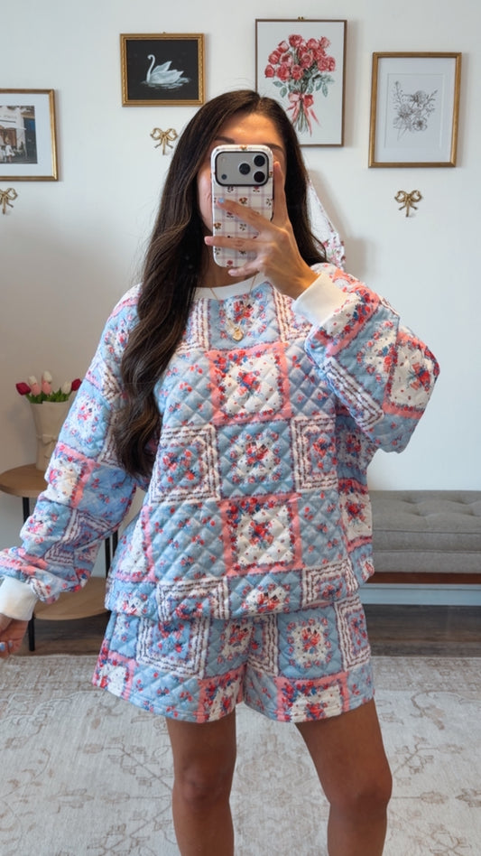 American Honey Quilted Set