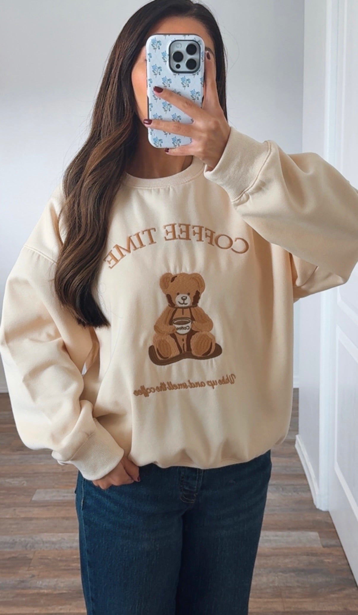 Cafe Teddy Sweater