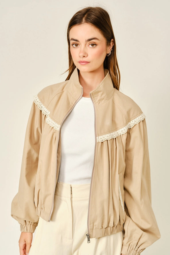 Fireside Nights Lace Jacket