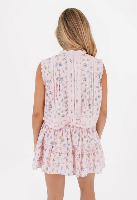 Clara Belle Floral Skort Set