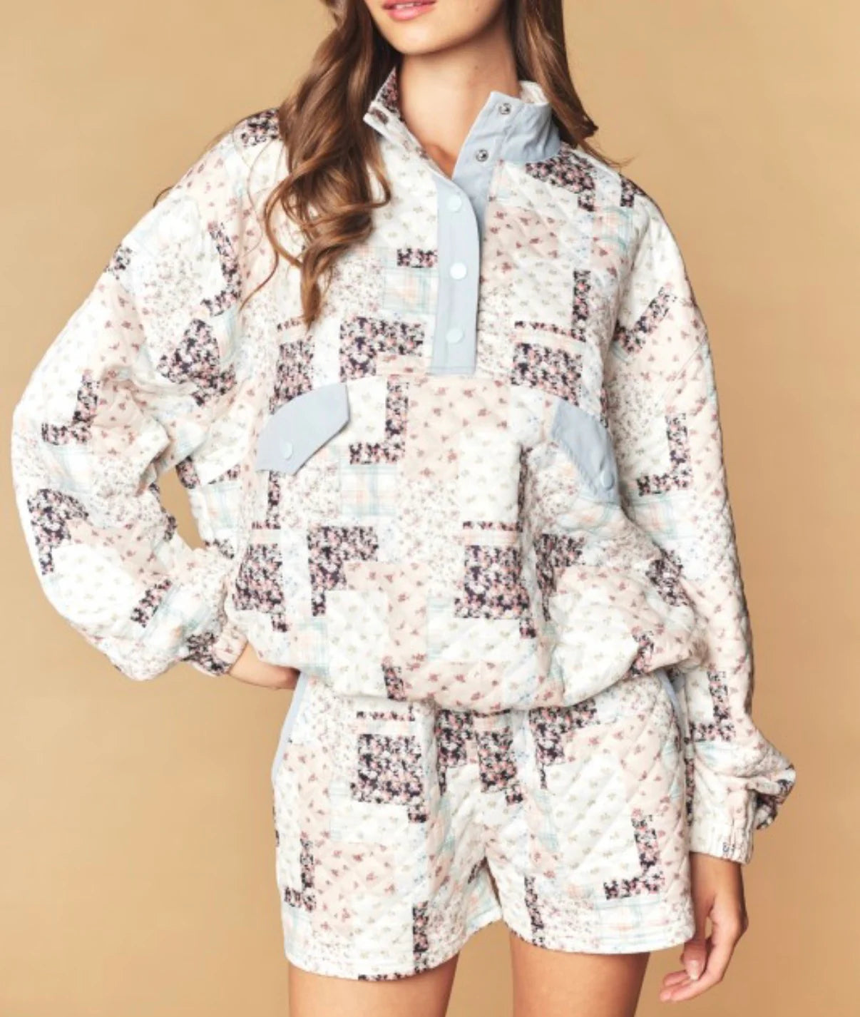 Maple Patchwork Quilted Set