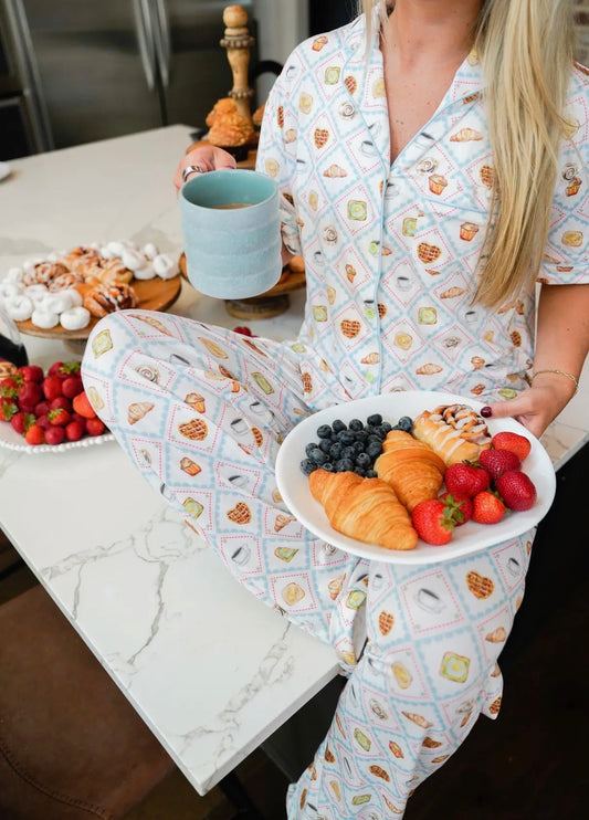 Sunday Brunch Pajama Set