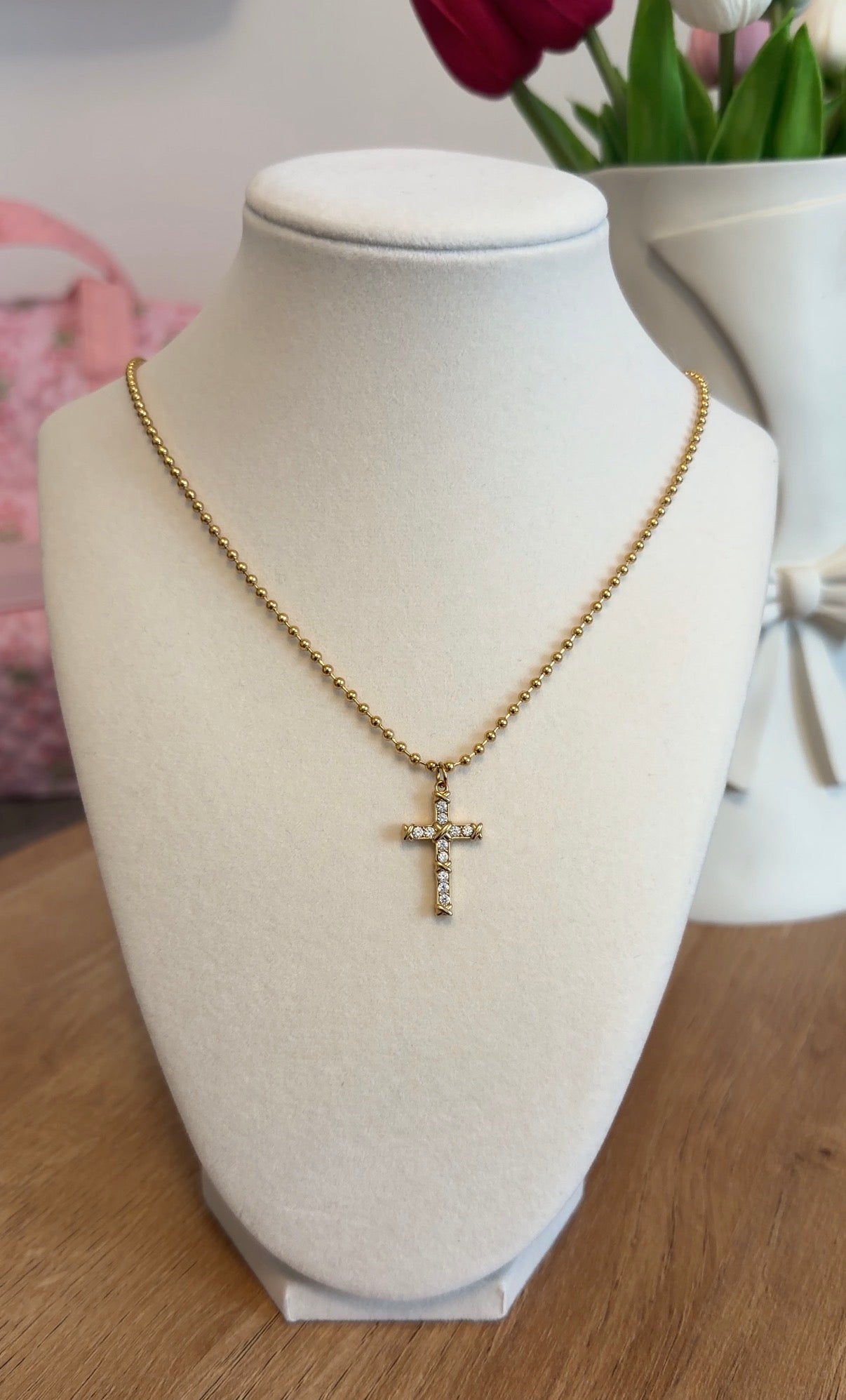 Eden Cross Necklace
