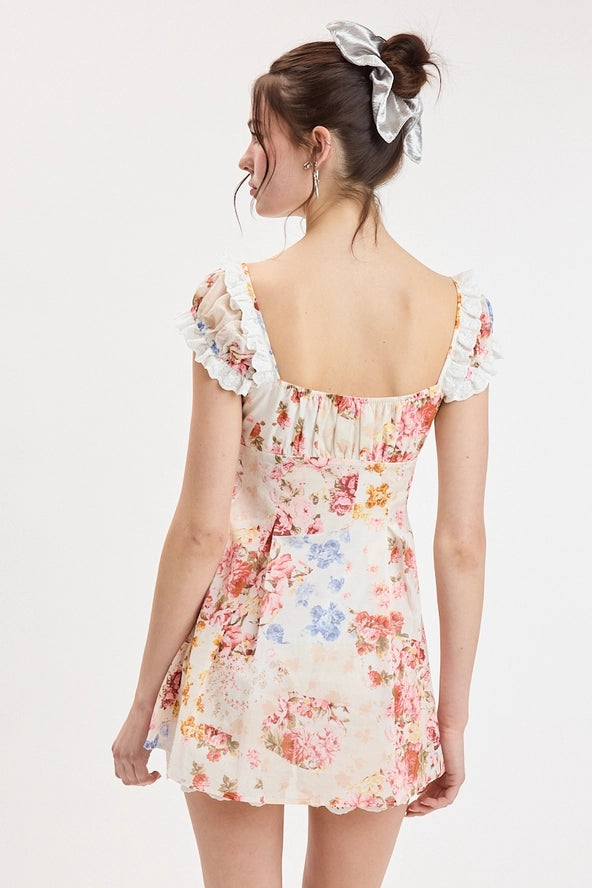 Maribelle Floral Summer Romper