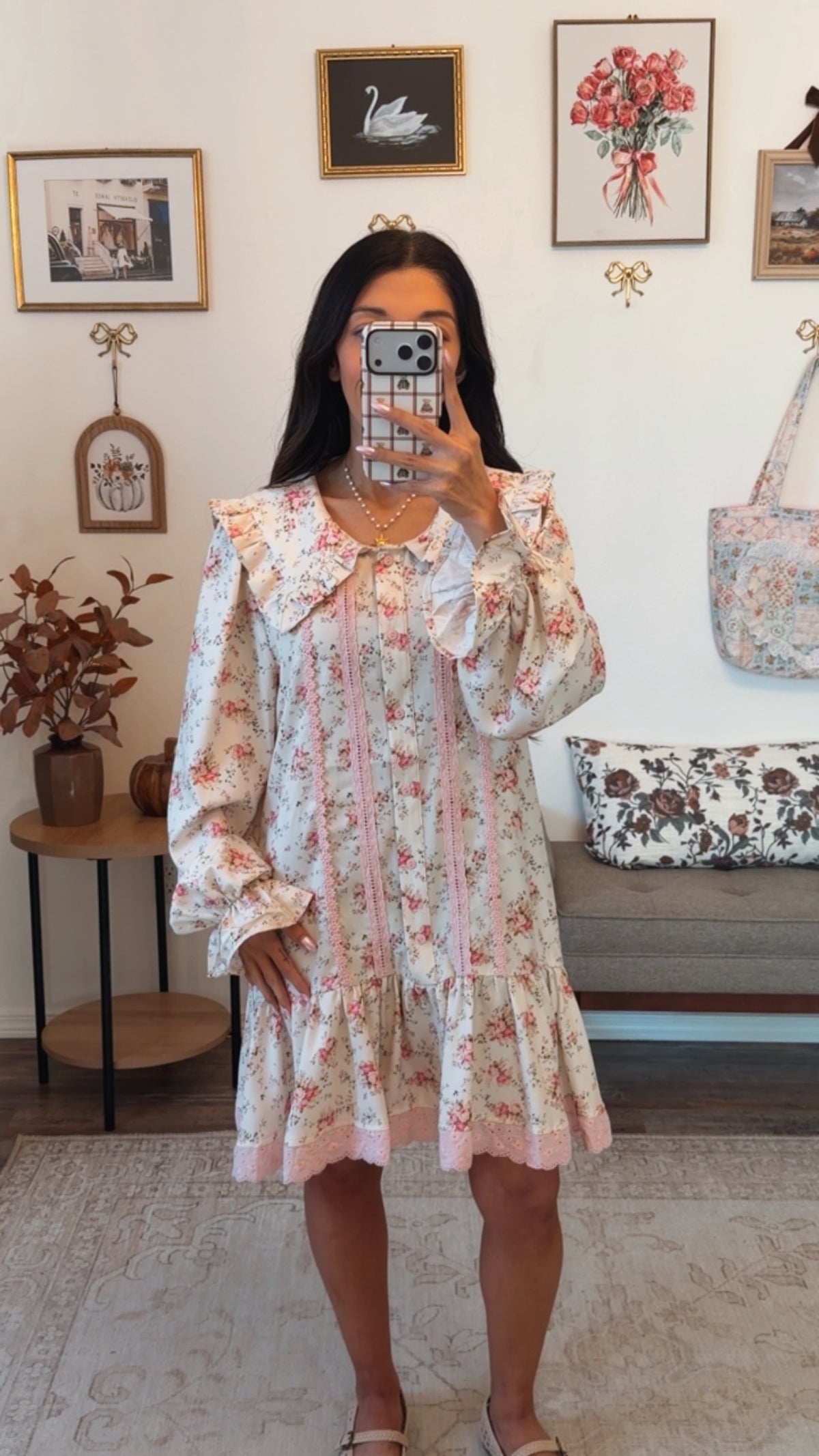October Sweetheart Mini Dress