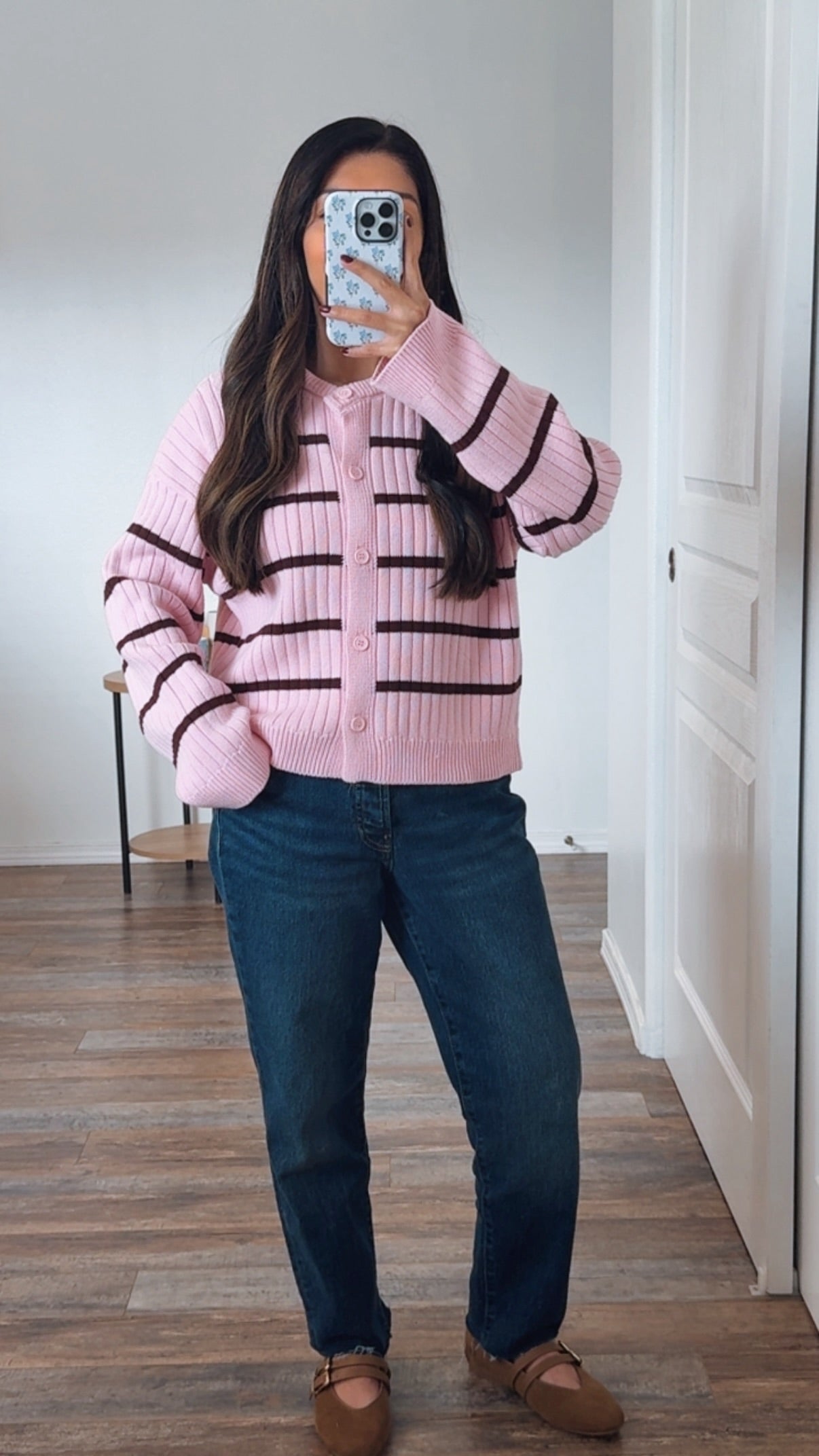 Rosewood Stripe Cardigan