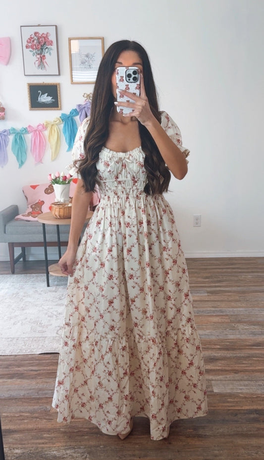 Scarlet Meadow Dress
