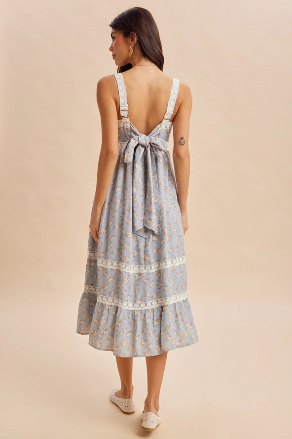 Bloom & Grace Blue Maxi