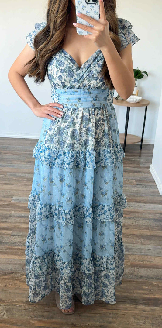 Blueberry Blossom Dress