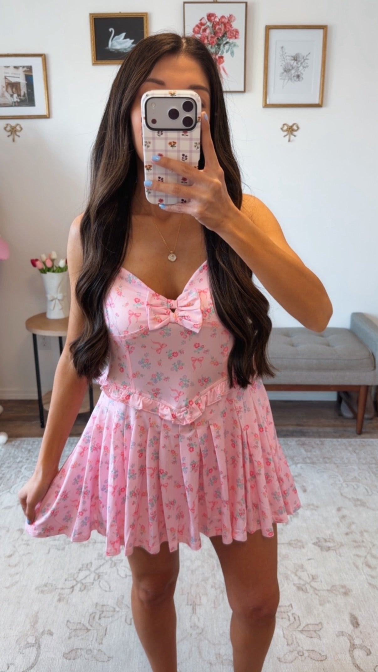 Pretty In Pink Petals Romper