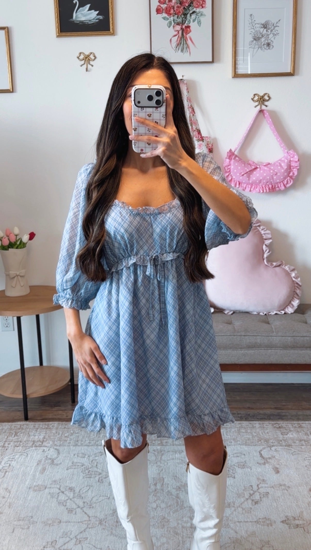 Belle Picnic Mini Dress