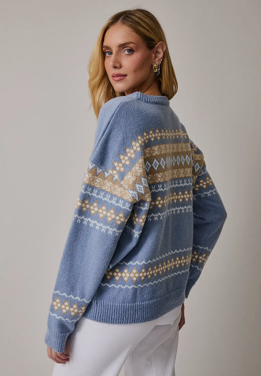 Winter Snowfall Sweater