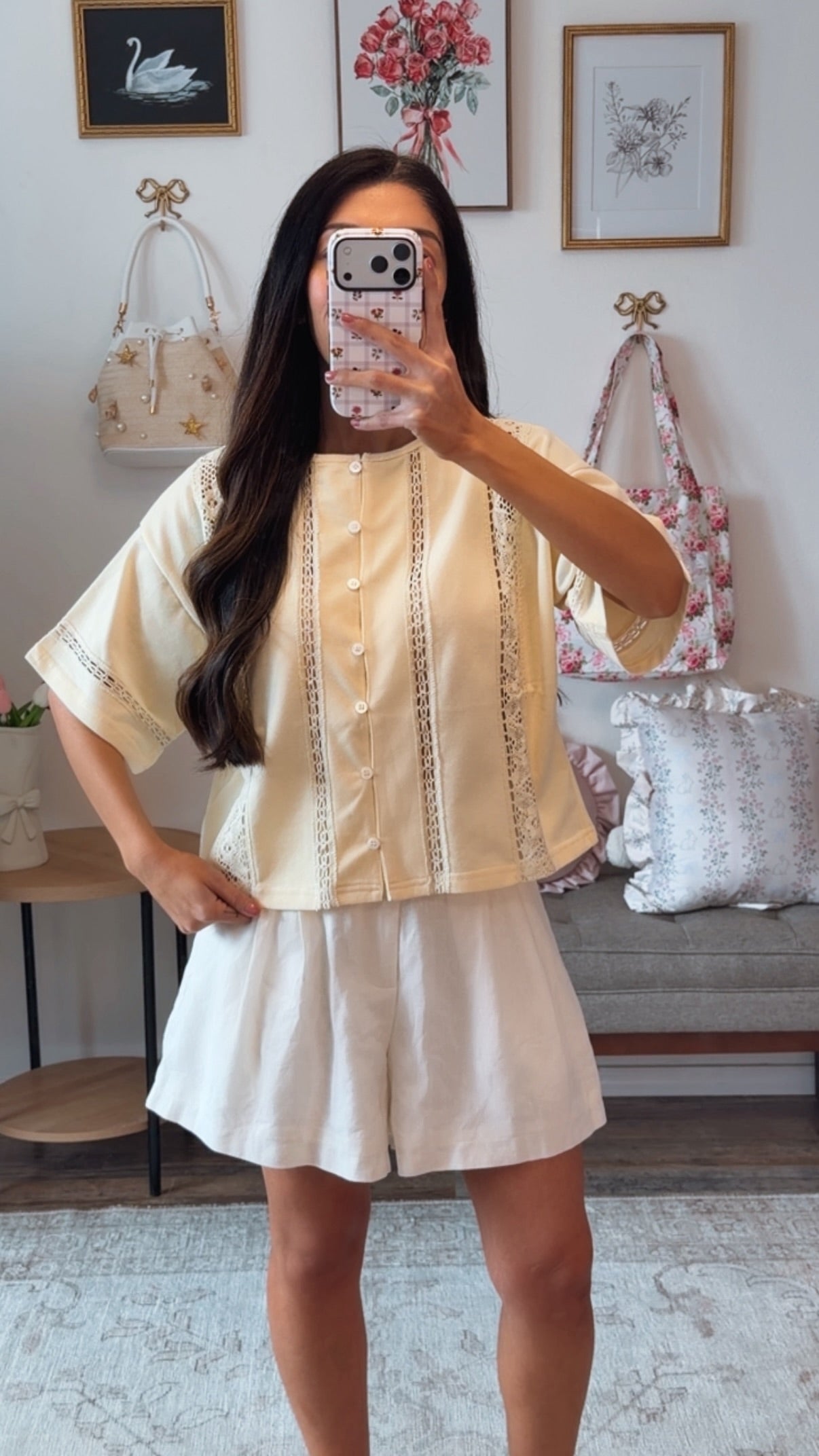 Tuscan Sun Lace Top