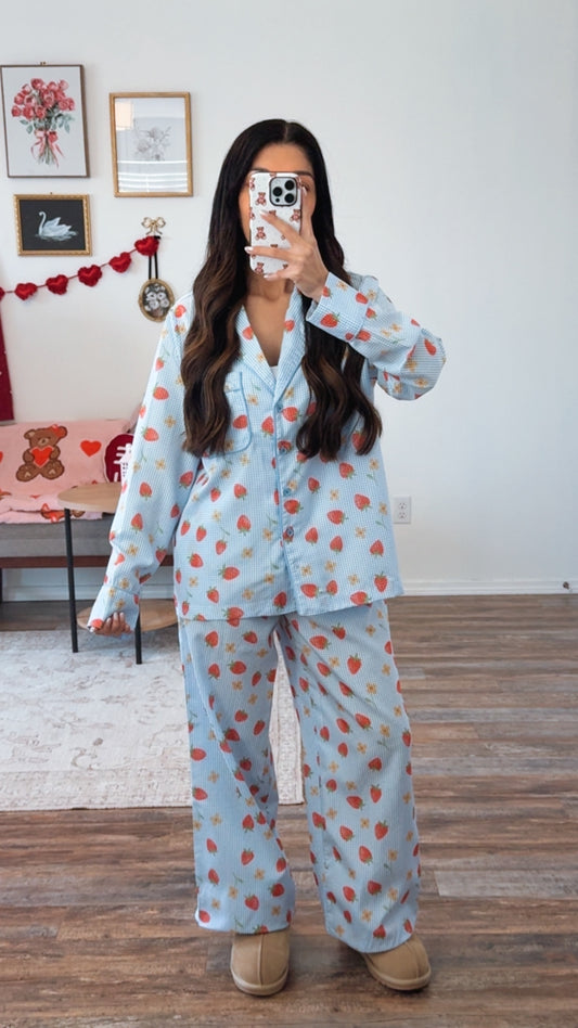 Strawberry Jam Pajama Set