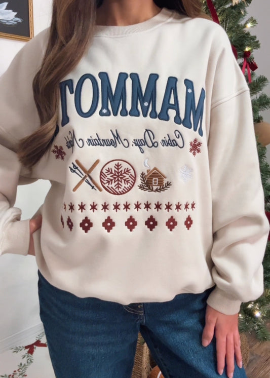 Mountain Nights Cozy Crewneck