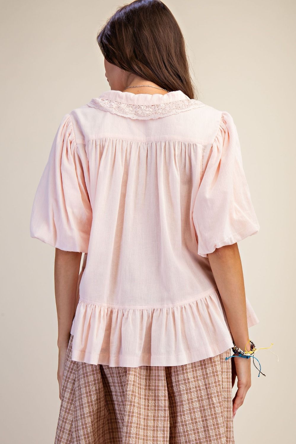 Blush Cottage Blouse
