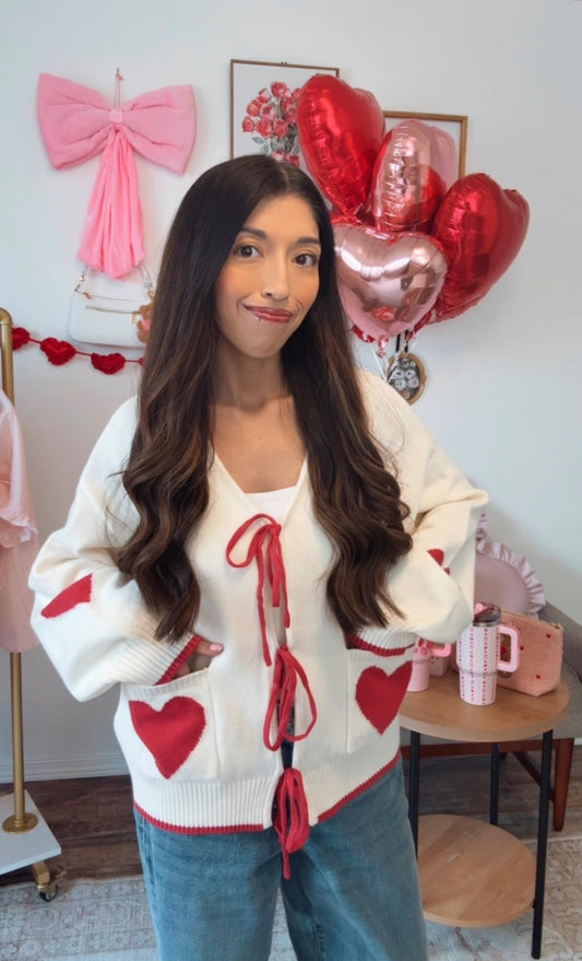 Heart On My Sleeve Cardigan