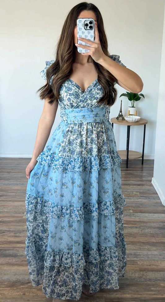 Blueberry Blossom Dress