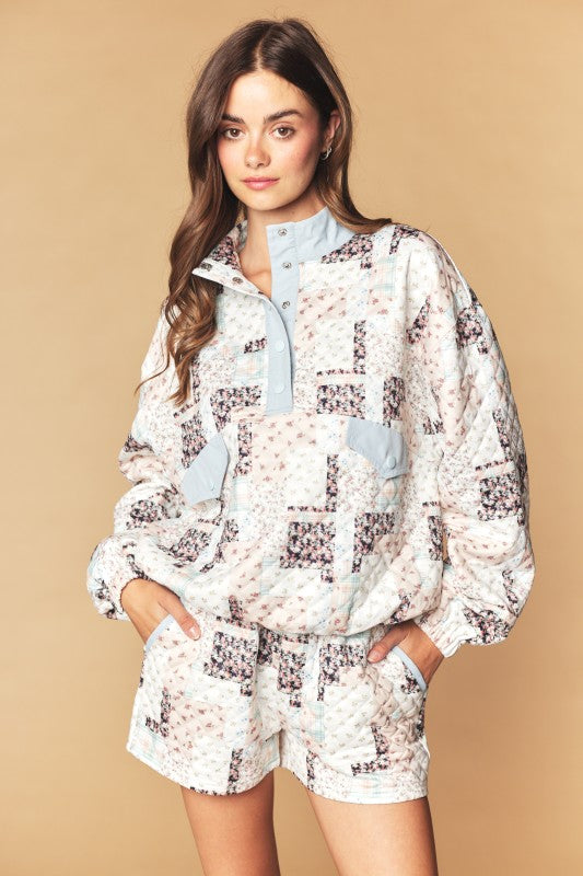Maple Patchwork Quilted Set