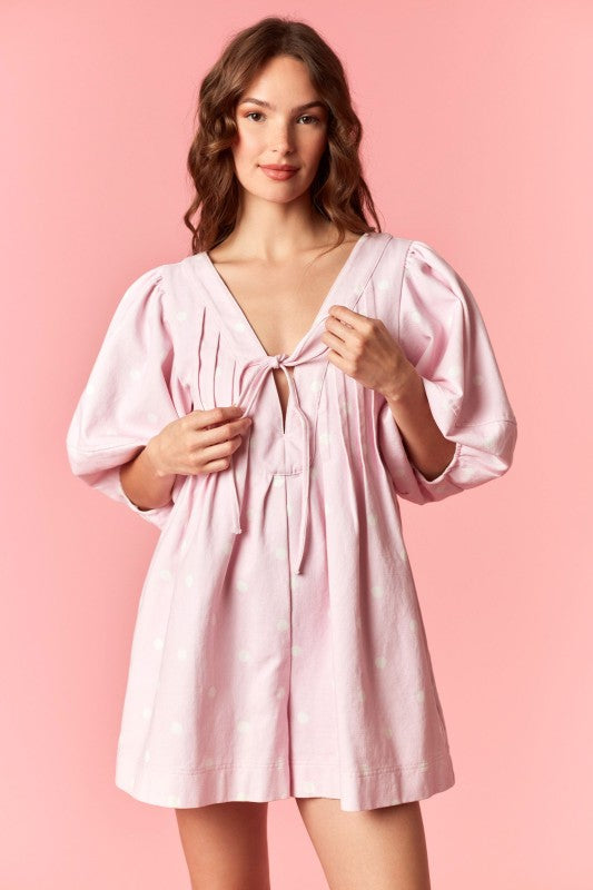 Strawberry Milkshake Romper