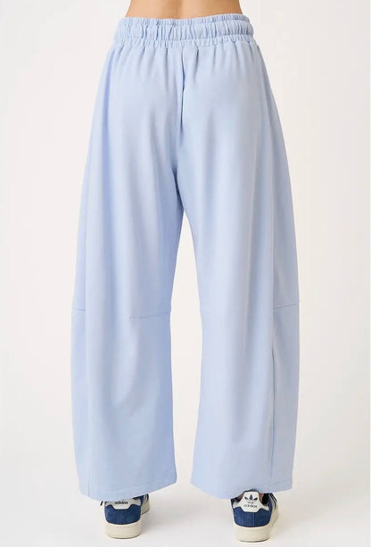 Sky Blue Barrel Lounge Pants