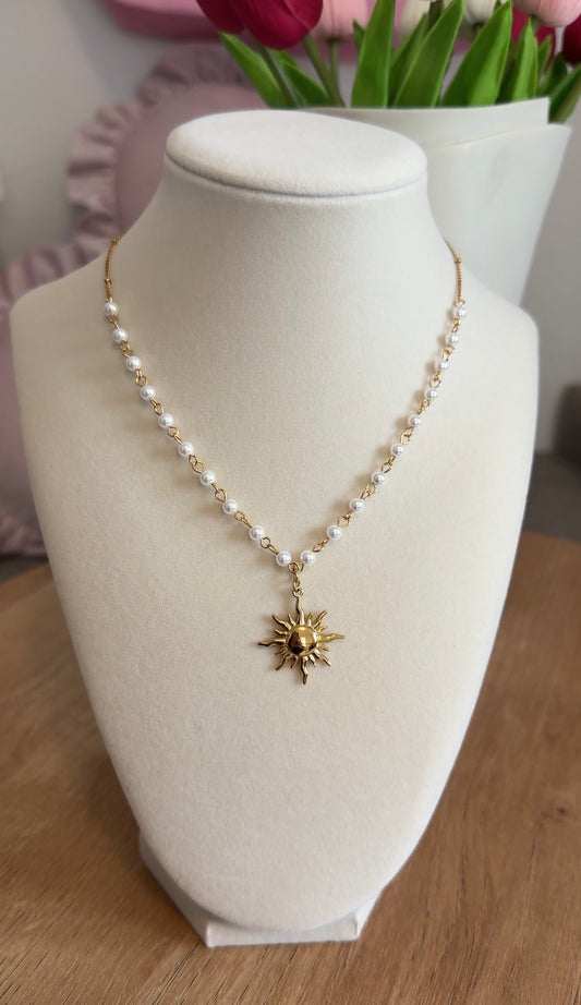 Midnight Sun Beaded necklace