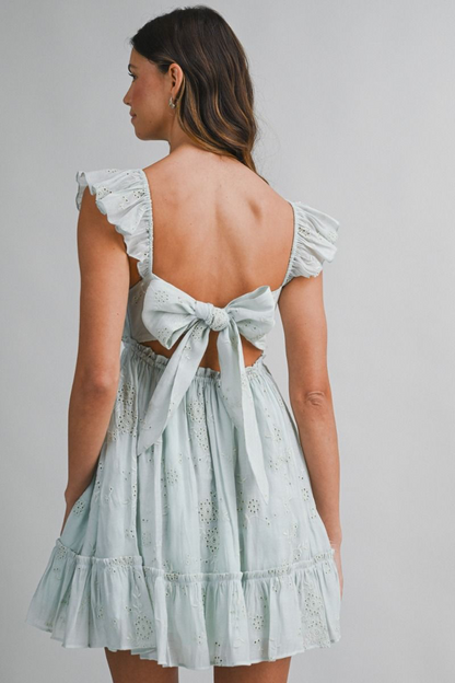 Aquamarine Mini Dress