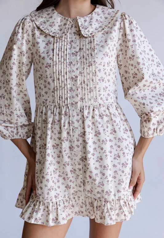 Floral mini dress