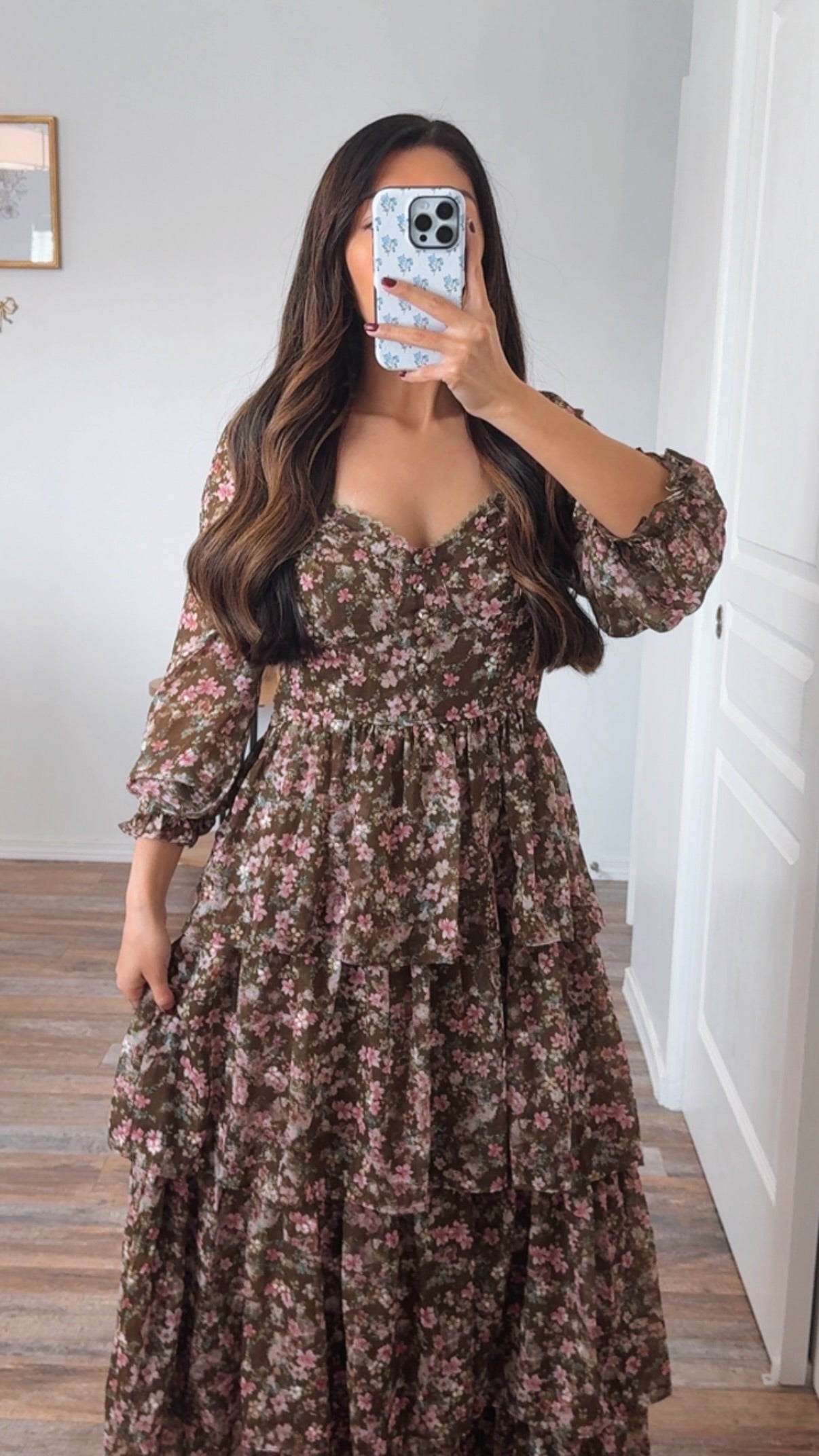 Secret Garden Tiered Maxi