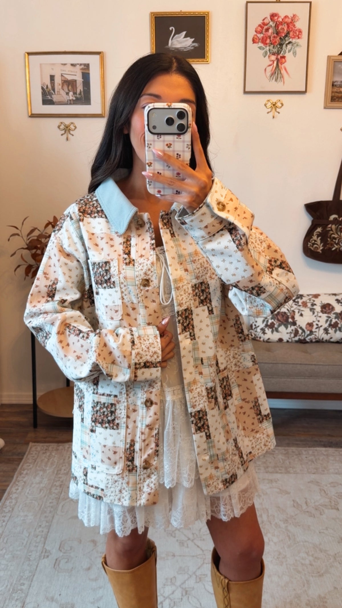 Cottage Diary Barn Jacket - Patchwork