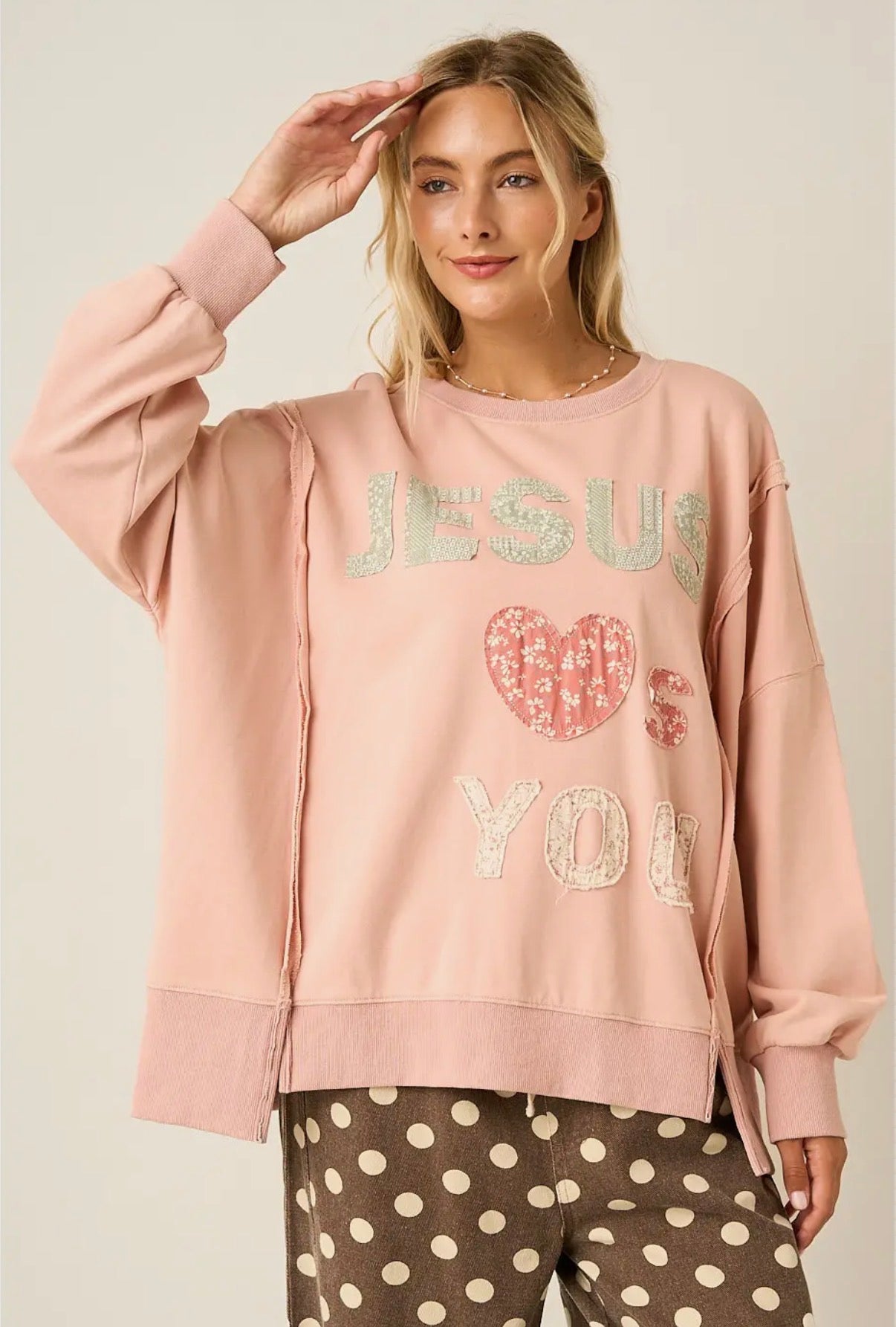 Jesus Loves You Sweatshirt