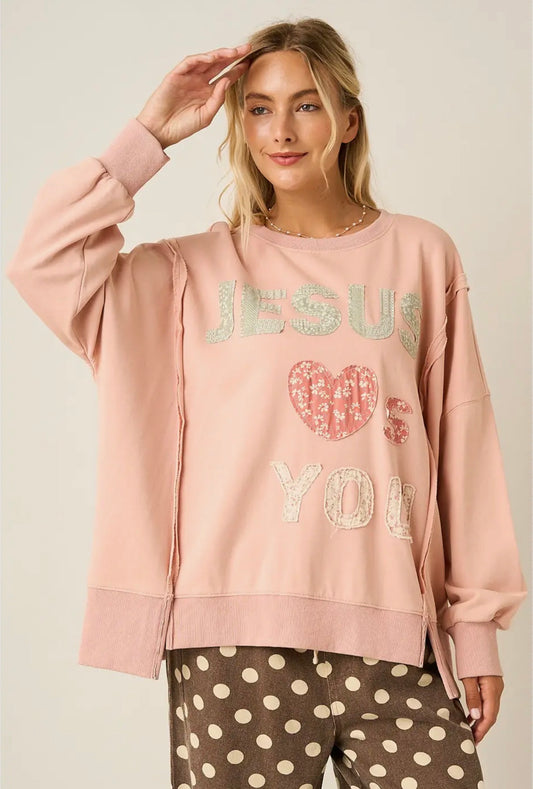 Jesus Loves You Sweatshirt
