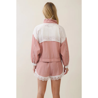 Blush and Lace Short Set