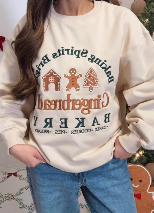 Gingerbread Bakery Crewneck