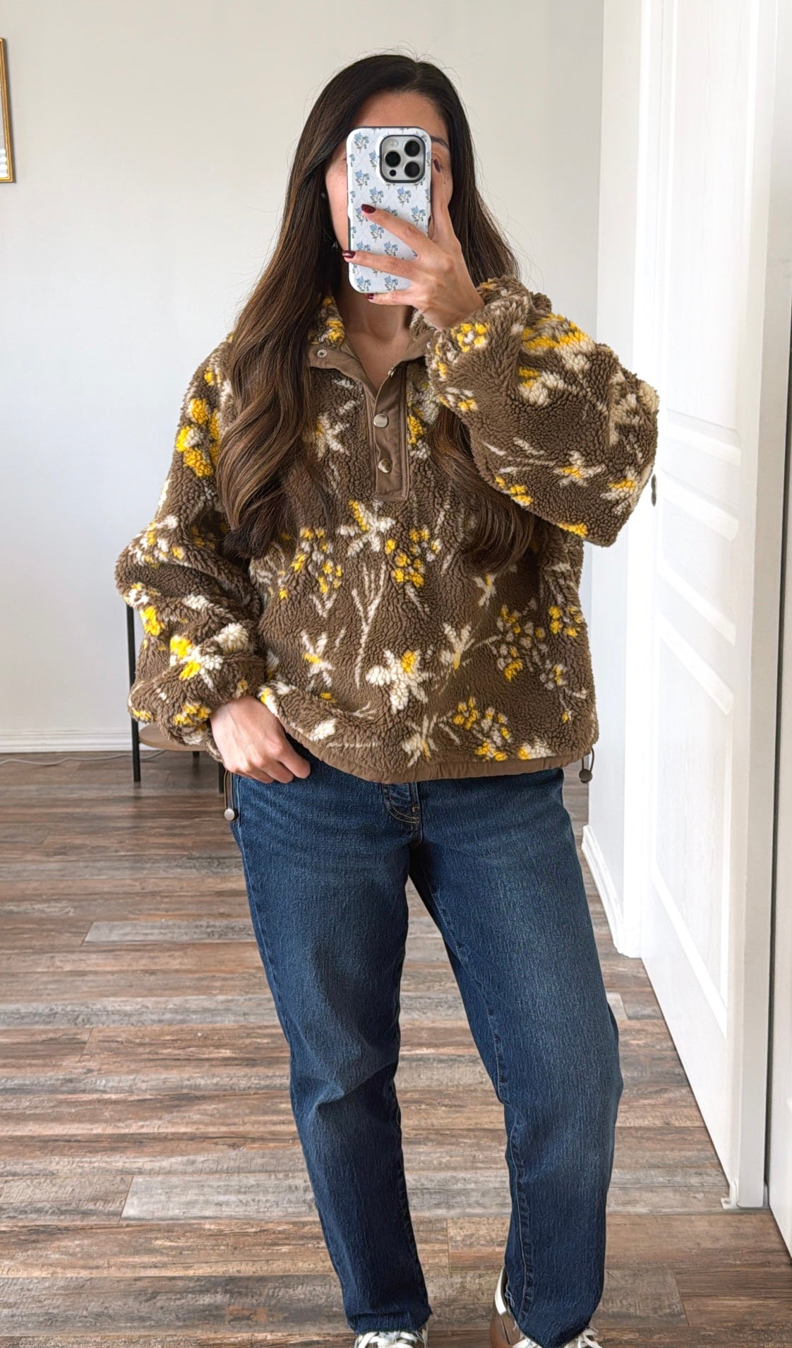 Fields of Gold Sherpa Pullover