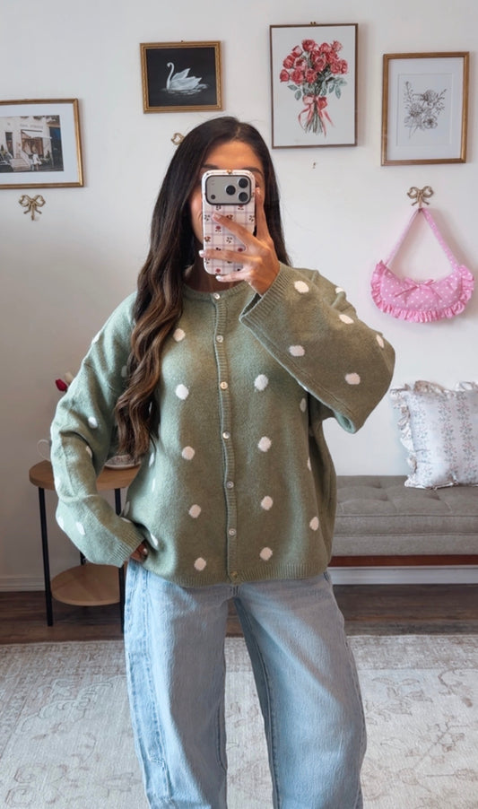 Willow Dot Cardigan