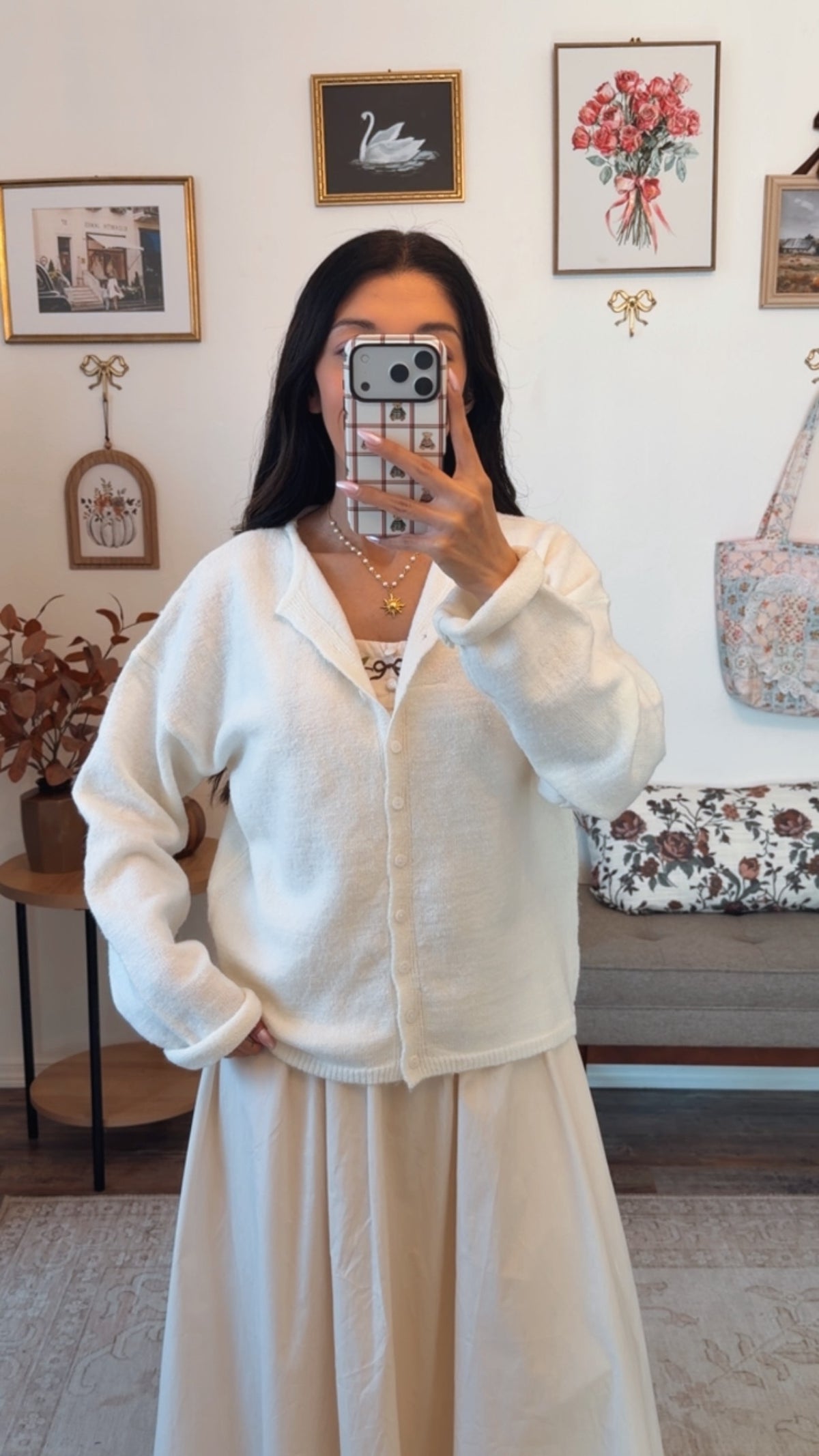 Ivory Evermore Cardigan