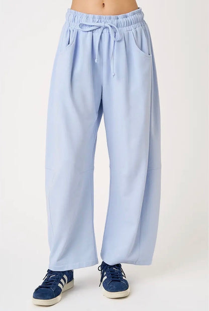 Sky Blue Barrel Lounge Pants