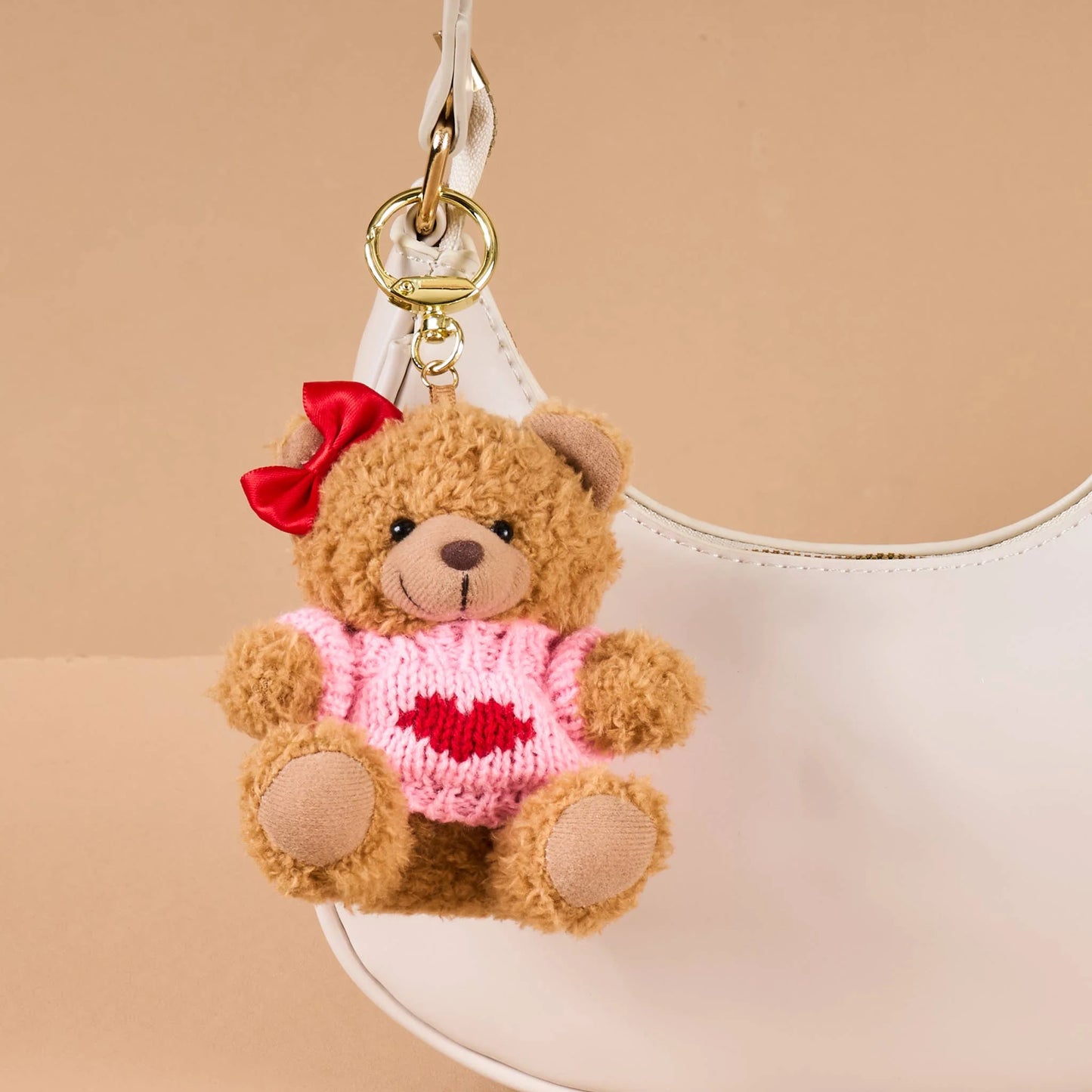 Teddy Bear Bag Charm