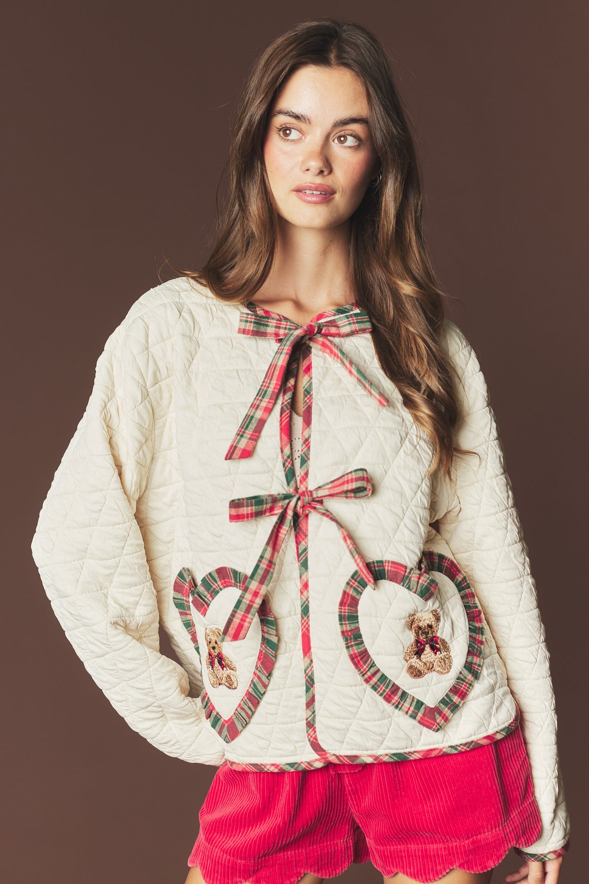 Teddy's Enchanted Holiday Jacket - Cream