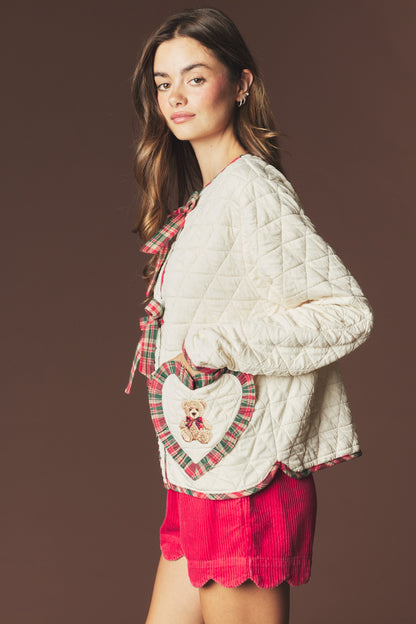 Teddy's Enchanted Holiday Jacket - Cream