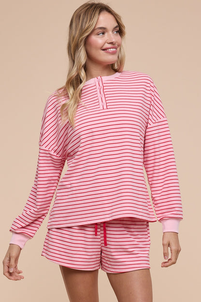 Strawberry Stripe Set