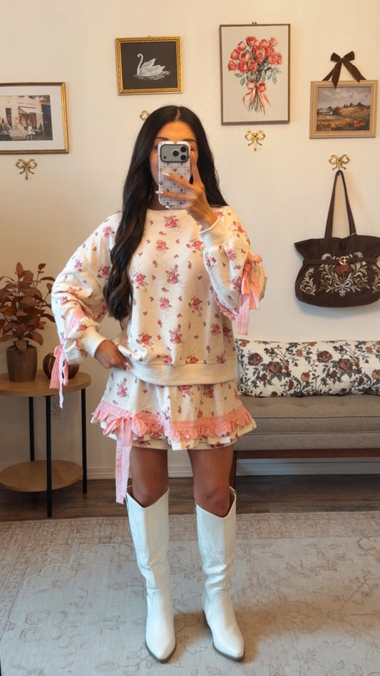 Petals & Bows Skort Set